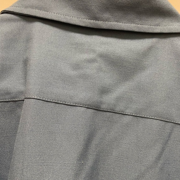 Linden Gray men’s blue shirt button down nice size XL - Picture 4 of 5